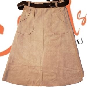 Beige skirt